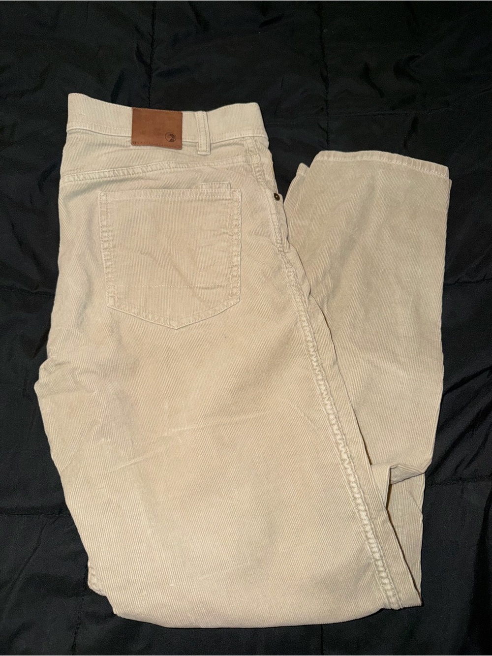 Duck Head Men's Beige Corduroy Pants